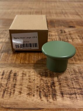 NEW Schoolhouse Remy Single Hook Laurel Satin